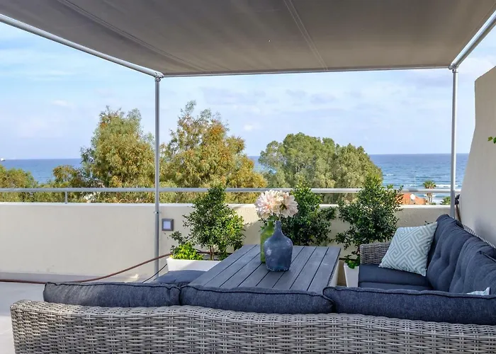 The Coral Penthouse Lägenhet Larnaca